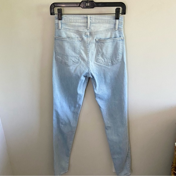 Frame Denim Le High Skinny Light Wash Jeans | Size 24 - Picture 6 of 9